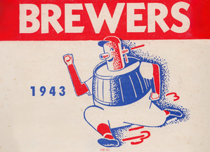 1943 Milwaukee Brewers Art