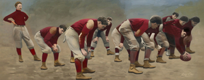 1901 Stanford Indians Football Offense by Row One Brand