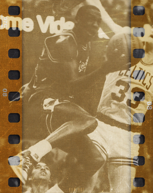 Michael Jordan Filmstrip Art