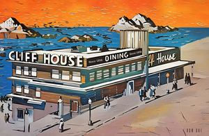 famous cliff house restaurant san francisco art