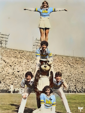 1980 ucla cheerleaders football gameday