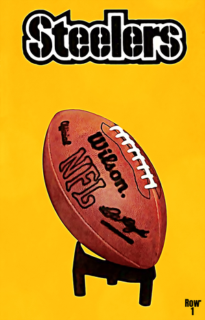Retro Steelers Art
