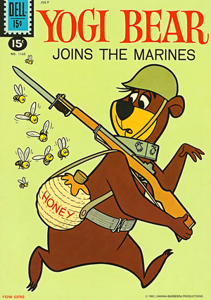 1960 Yogi Bear Joins the Marines