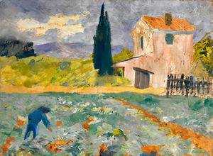 southern farm with field schiess