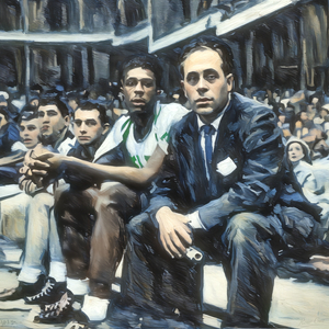 1960s Boston Celtics Bench