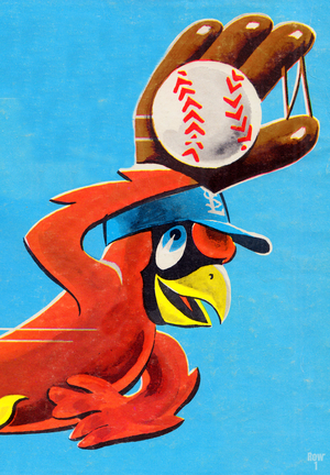 St. Louis Cardinals Baseball Art Remix