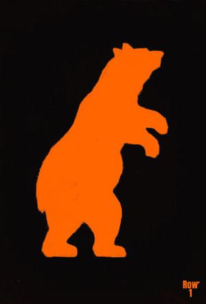 Vintage Thirties Mercer Bear Art