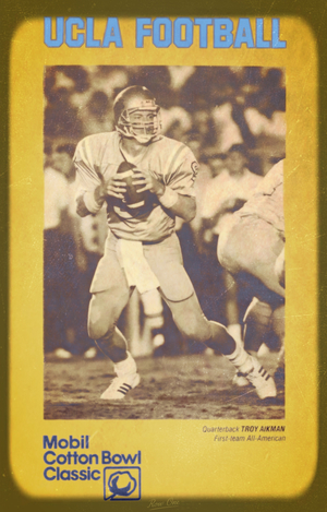 1989 UCLA Bruins Football Art