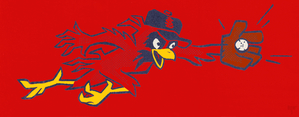 Vintage St. Louis Cardinals Cartoon Art