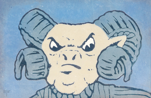 Vintage North Carolina Rameses Art