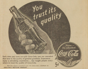 Coca Cola Ad You Trust Its Quality