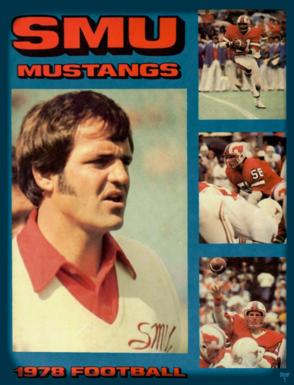 1978 smu football viewfinder Print