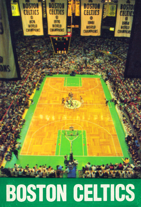 1988 Boston Celtics Boston Garden Poster Print