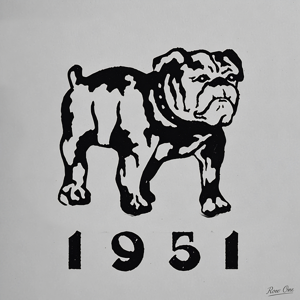 1951 Bulldog Art Print
