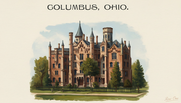Late 1800s Art | Starling Medical College in Columbus Print