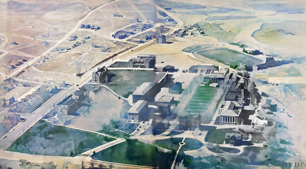 university of nevada 1930s Print