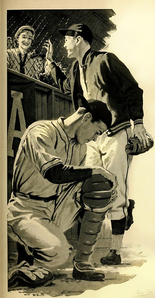 1951 Baseball Warmup Print