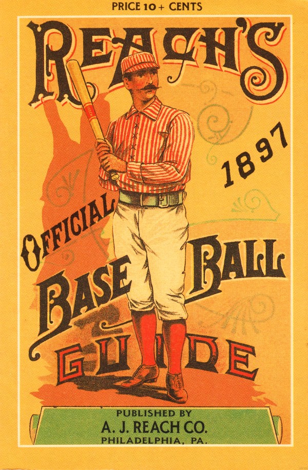 1897 Reachs Baseball Guide Poster Print