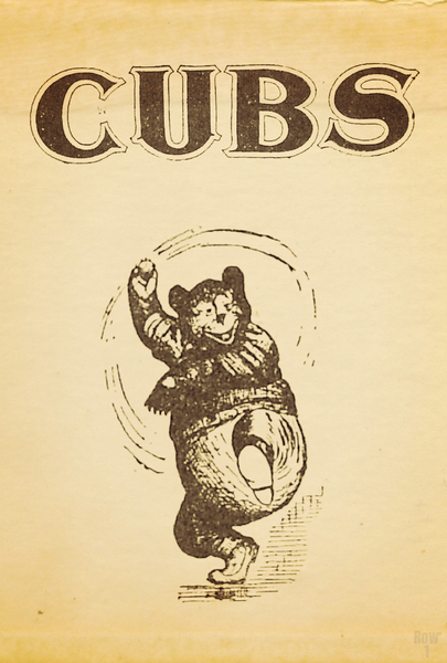 1907 Chicago Cubs Art Print