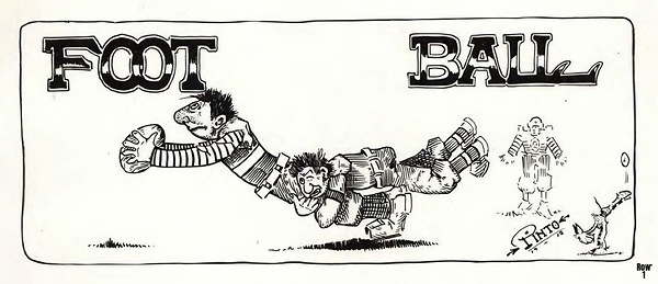 1912 football art  Print