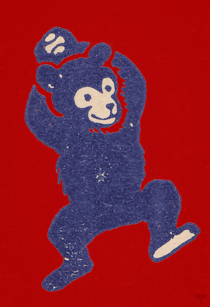 1938 Chicago Cubs Logo Art Print