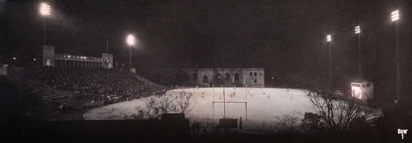 1940s Western Kentucky Night Football Game Print