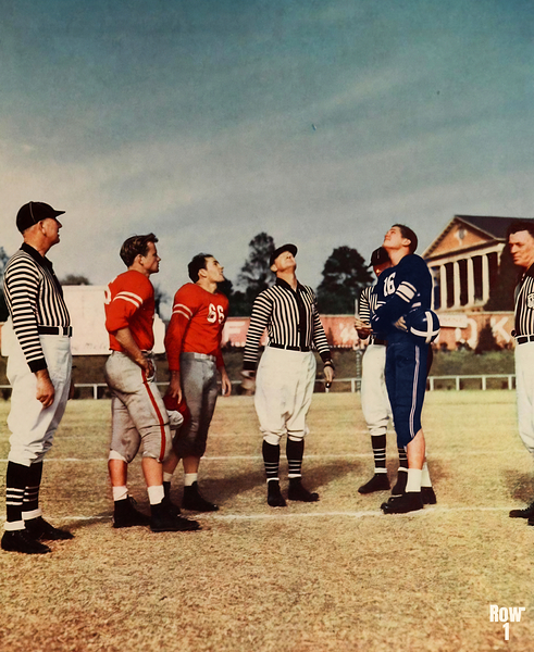 1941 nc state football coin toss Print