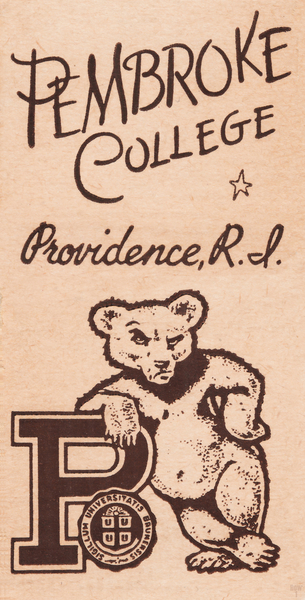 Vintage Pembroke College Art Print