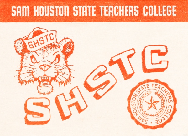 1955 Sam Houston State Teachers College Art Print