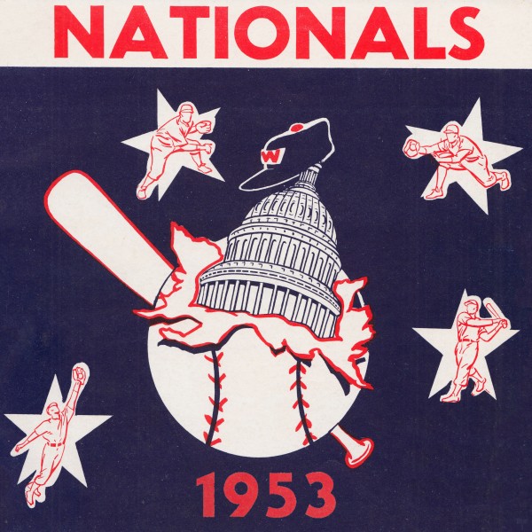 1953 Washington Nationals Art Print