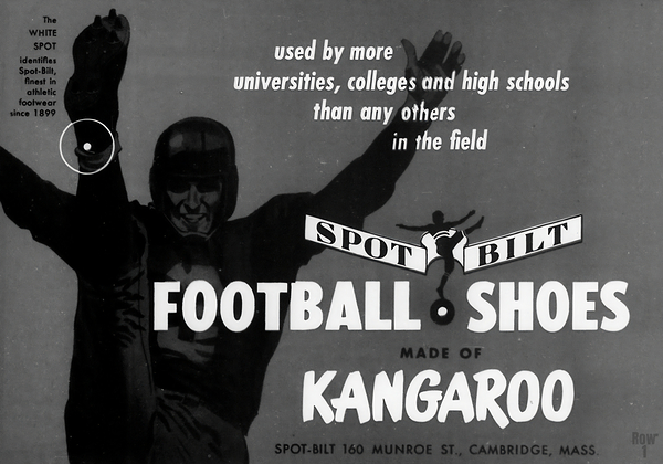 1956 spot bilt athletic shoe ad Print