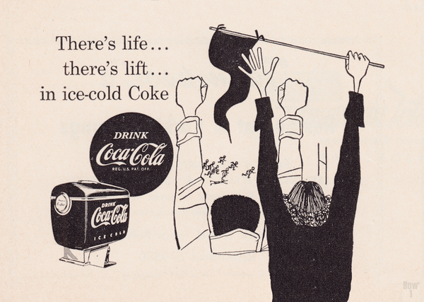 1957 Coke Football Advertisement Print Print