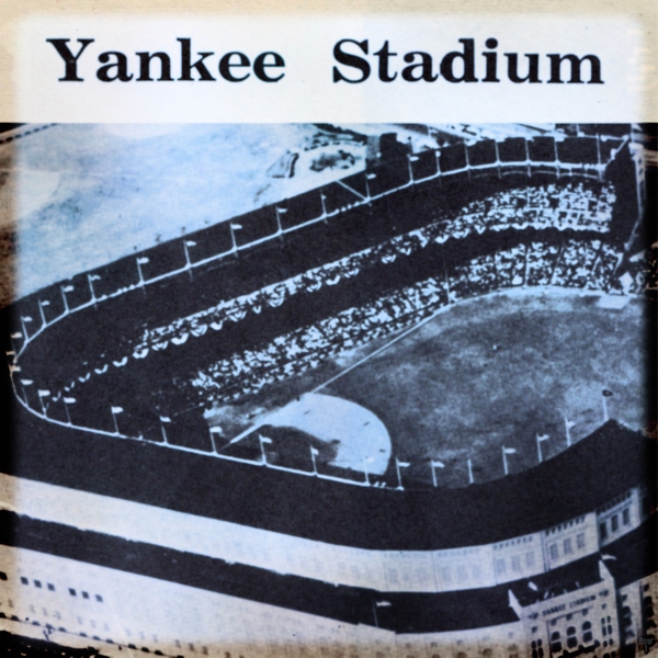 1958 Yankee Stadium Viewfinder Slide Art Print