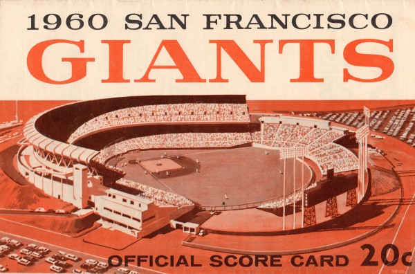 1960 San Francisco Giants Candlestick Park Art Print