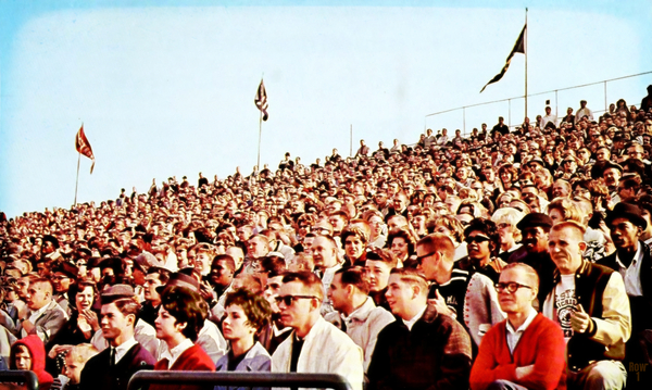 1963 western michigan football gameday Print