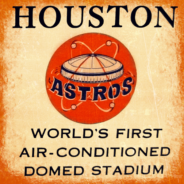 1965 Houston Astros Art Print