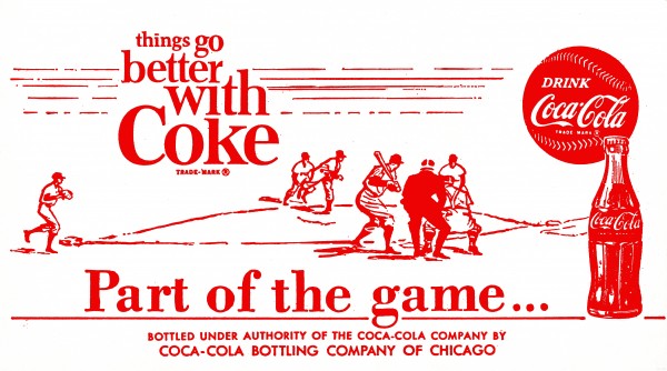 1968CokeBaseballAdPoster Print