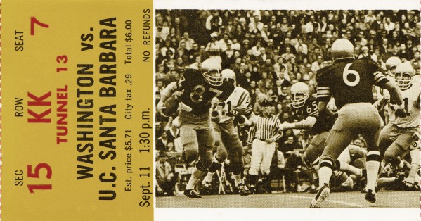 1971 Washington Huskies Print