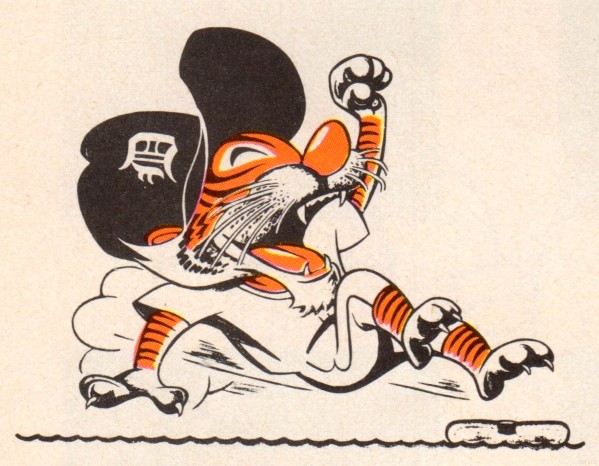 1971_Major League Baseball_Detroit Tigers_Best Sports Cartoons Print