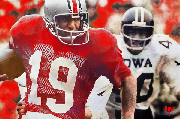 1971 Ohio State Football Art Print