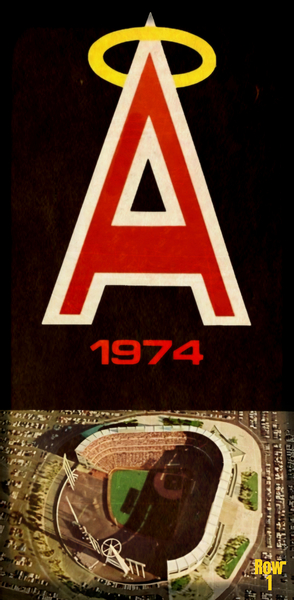 1974 California Angels Viewfinder Art Print