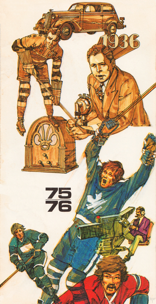 1936 to 1975 Hockey Art Print