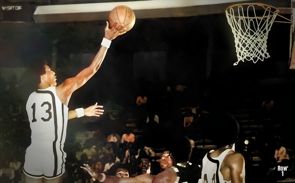 1976 southern miss basketball art Print