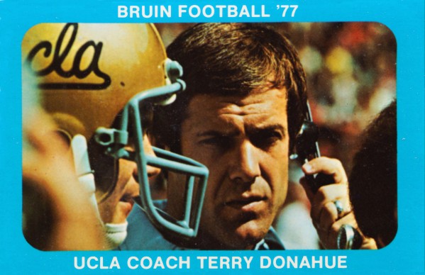 1977 UCLA Bruins Terry Donahue Football Poster Print