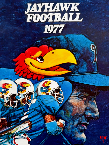 1977 Kansas Jayhawks Football Print
