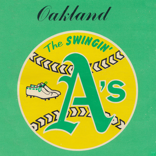 1978 Oakland Athletics Metal Sign Print