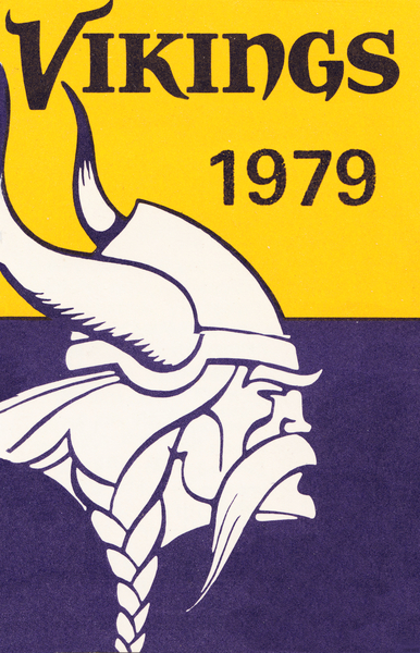 1979 Minnesota Vikings Retro Football Poster Print