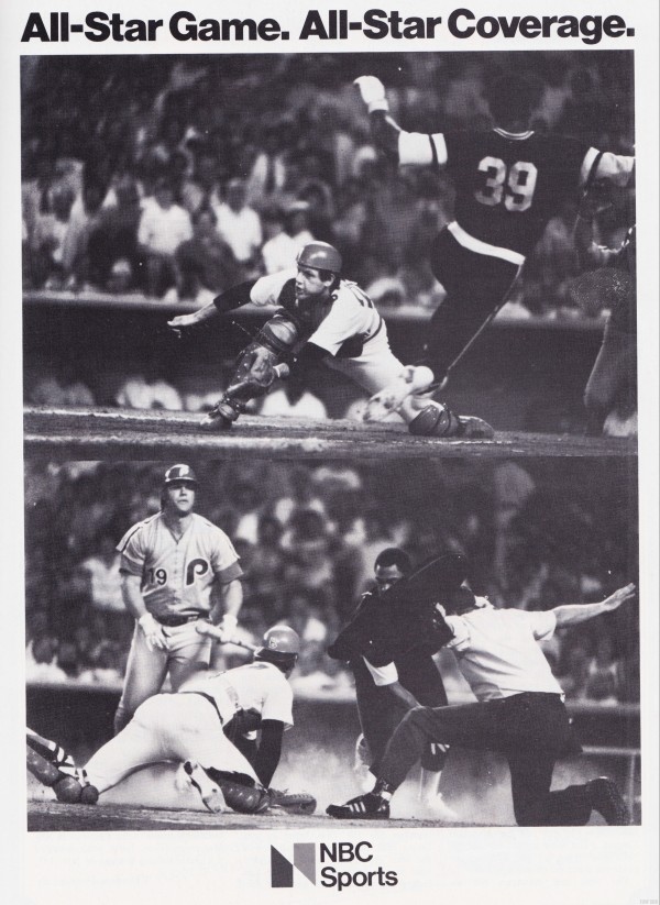 1979 NBC Sports Baseball Ad Print