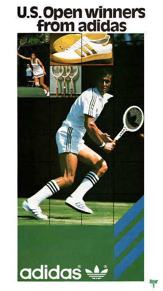 1979 Adidas Tennis Ad Art Print