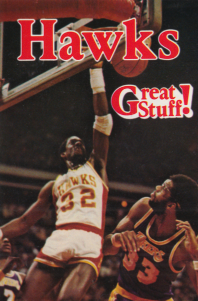 1980 Atlanta Hawks Great Stuff Print